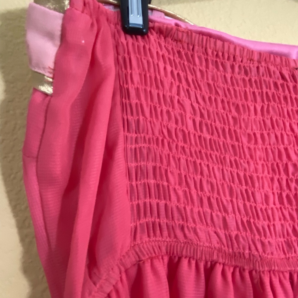 Elegant Pink Maxi Dress - Picture 9 of 10